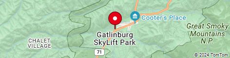 Map of Gatlinburg SkyLift Park   Gatlinburg